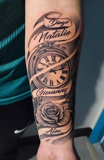 Explore piston tattoo ideas, creative tattoo ideas in Lake Alfred, available at Moreira Ink