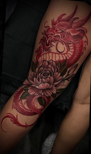 Explore geometric tattoo ideas, creative tattoo ideas in Glendale, available at PRINCE ART AND INK