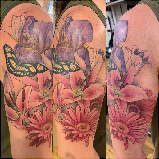 Explore emo tattoo ideas, creative tattoo ideas in Baldwinsville, available at Tymeless Tattoo