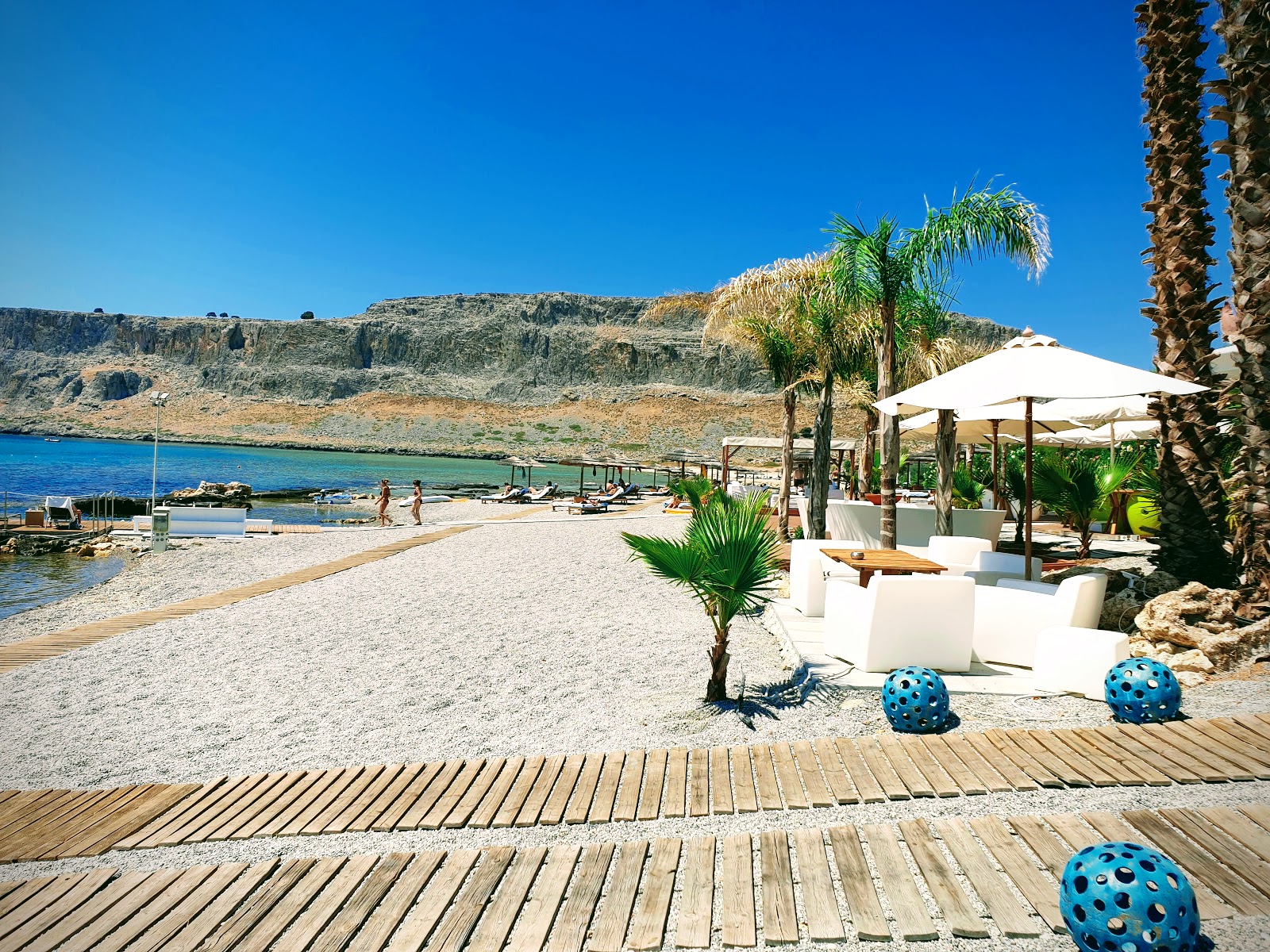 Photo of Mitsis Lindos Beach II with very clean level of cleanliness