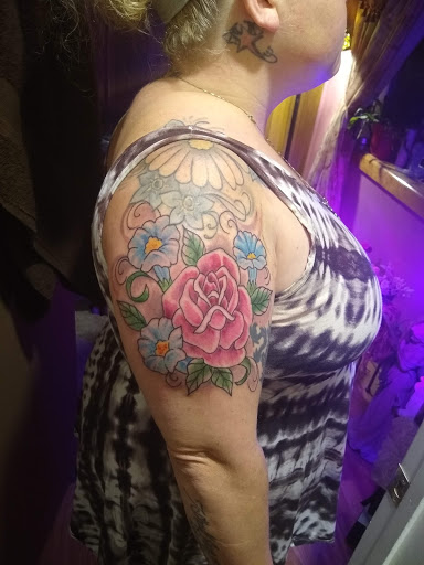 Explore mars tattoo ideas, creative tattoo ideas in Altoona, available at Railroad City Tattoo