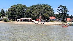 Foto von Estreito Beach mit lange, gerade küste