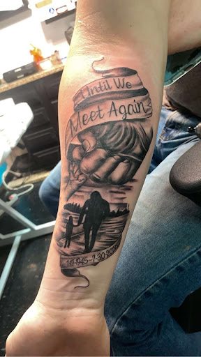 Explore paw print tattoo ideas, creative tattoo ideas in Prattville, available at Ink Factor