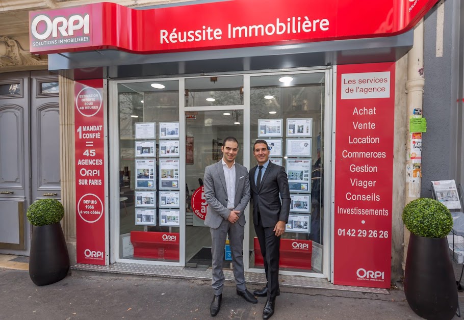 Orpi Agence Reussite immobilière Paris 17 Paris