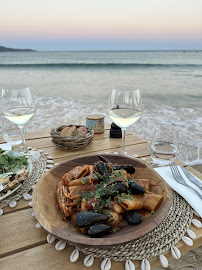 Plats et boissons du Restaurant italien Bellini à la plage à Cavalaire-sur-Mer - n°1