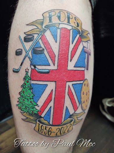 Explore waterfall tattoo ideas, creative tattoo ideas in San Tan Valley, available at Frontier Tattoo Company