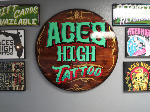 Tattoo Shop «Aces High Tattoo Lake Worth», reviews and photos, 407 S Dixie Hwy, Lake Worth, FL 33460, USA