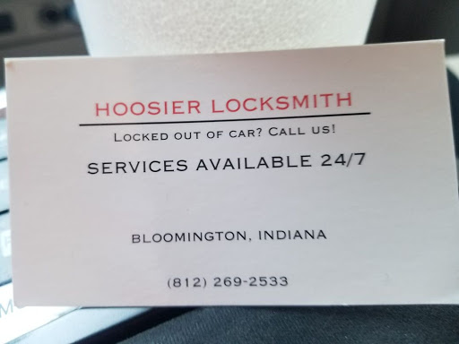 Locksmith «Hoosier Locksmith», reviews and photos, 2696 S Danlyn Rd, Bloomington, IN 47403, USA