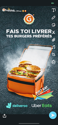 Hamburger du Restaurant de hamburgers G LA DALLE - Mantes la ville - n°20