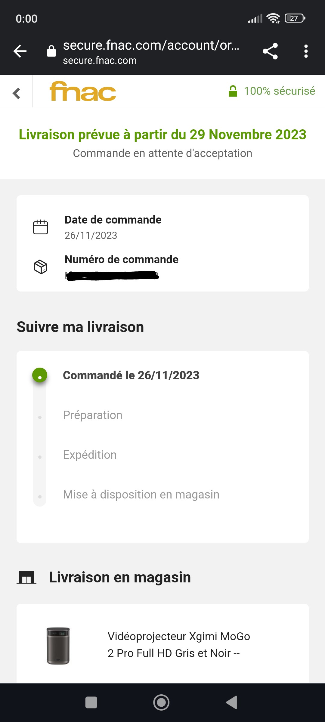 Photo n° 1 de l'avis de Romain.h fait le 06/12/2023 à 23:03