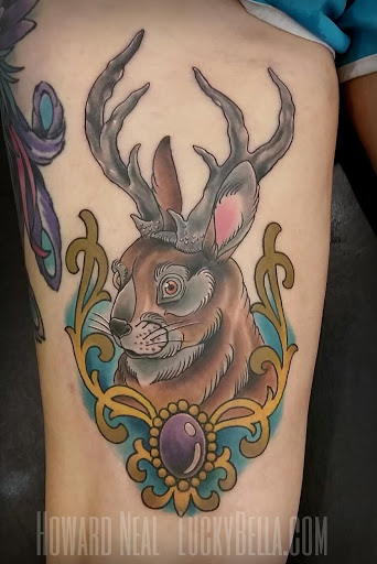 Explore hawaiian sleeve tattoo ideas, creative tattoo ideas in Maumelle, available at Lucky Bella Tattoos