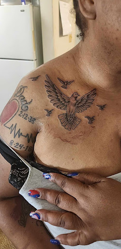 Explore tattoo basketball ideas, creative tattoo ideas in Washington, available at Moore-Stone Ink