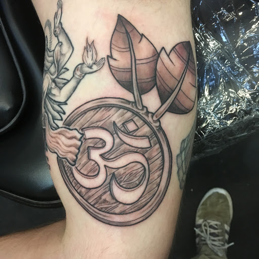 Explore angel of death tattoo ideas, creative tattoo ideas in Carbondale, available at Bonedale Tattoo