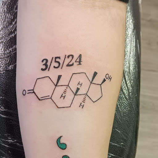 Find simple cross tattoo ideas for your next unique tattoo in Marion at Kreaturs kave Tattoo studio