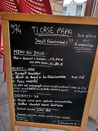 Ti case papa à Mont-de-Marsan menu