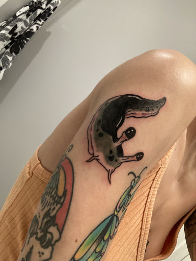 Explore horseshoe tattoo ideas, creative tattoo ideas in Raleigh, available at Warlocks Tattoo Inc (No Piercings)