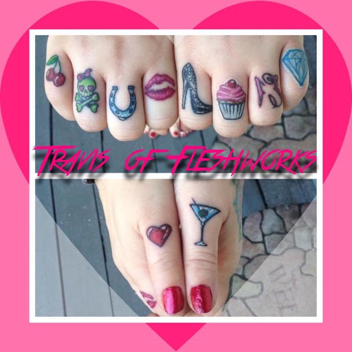 Explore brat tattoo ideas, creative tattoo ideas in Olympia, available at Fleshworks Tattoo Studio