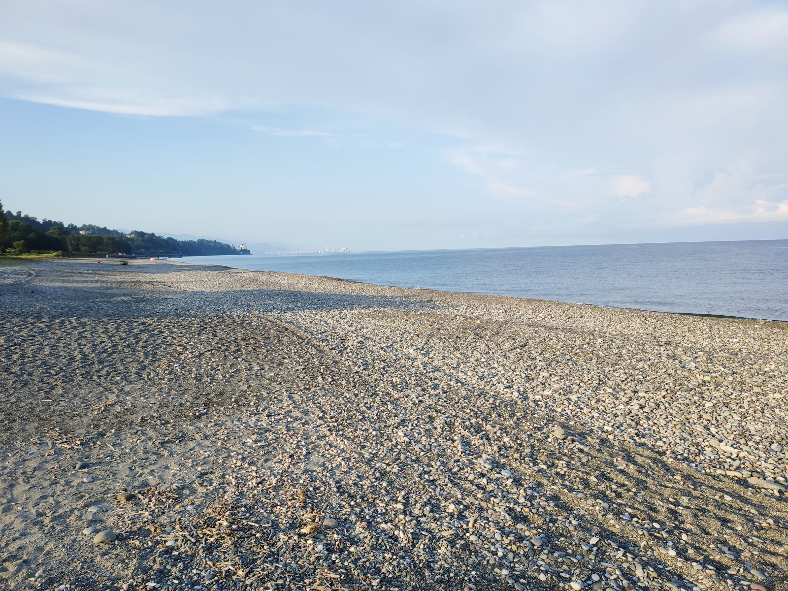 Zdjęcie Bobokvati beach z powierzchnią turkusowa czysta woda