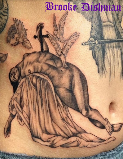 Explore pisces symbol tattoo ideas, creative tattoo ideas in Bristol, available at Utopia Tattoo, Piercing and PMU