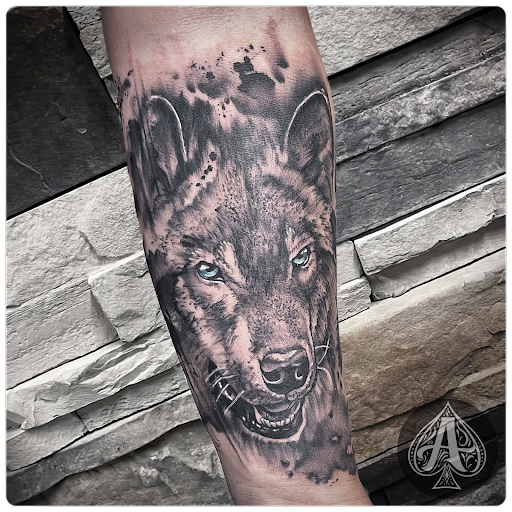 Explore portrait sleeve tattoo ideas, creative tattoo ideas in Winter Haven, available at Aces Ink - Tattoos & Piercings