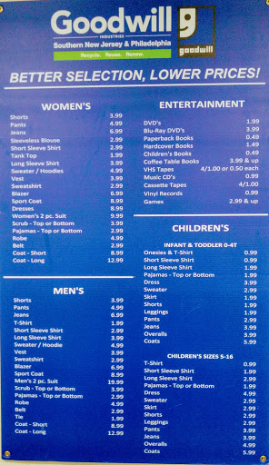 Thrift Store «Goodwill», reviews and photos, 5461 Marlton Pike # 2, Pennsauken Township, NJ 08109, USA