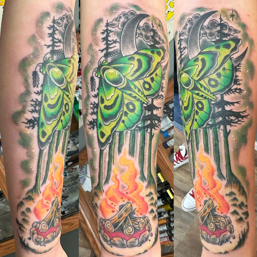 Explore tattoo filler ideas men, creative tattoo ideas in Vincennes, available at Silver Owl Tattoo