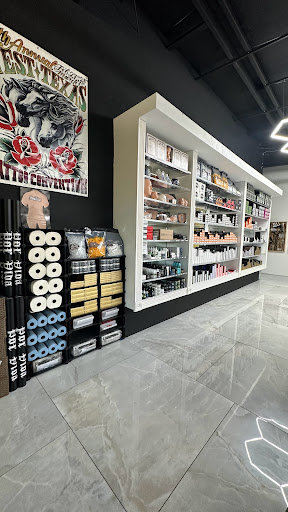 Explore monkey tattoo ideas, creative tattoo ideas in Albuquerque, available at Por Vida Tattoo Supply