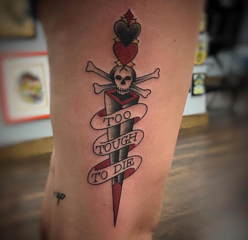 Explore a7x tattoo ideas, creative tattoo ideas in Delmar, available at Resolute Tattoo
