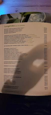 Menu du Alexander’s Restaurant-Bar-Lounge à Soltau