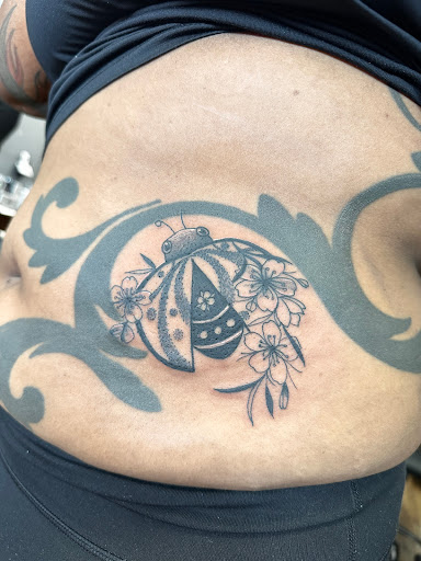 Explore outdoorsman tattoo ideas, creative tattoo ideas in Dallas, available at Legacy Arts Tattoo 2