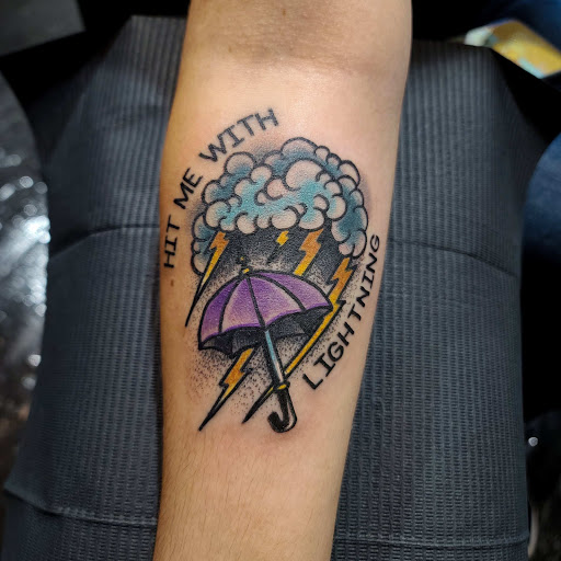 Explore warrior sleeve tattoo ideas, creative tattoo ideas in Snohomish, available at Unknown Tattoo Co.