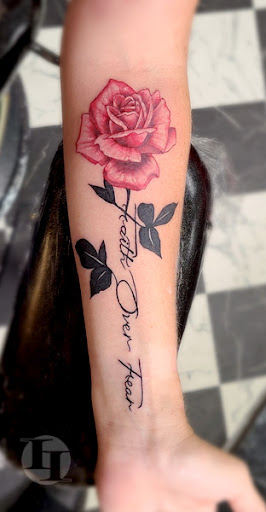 Explore jurassic park tattoo ideas, creative tattoo ideas in Richland, available at Ink Injection