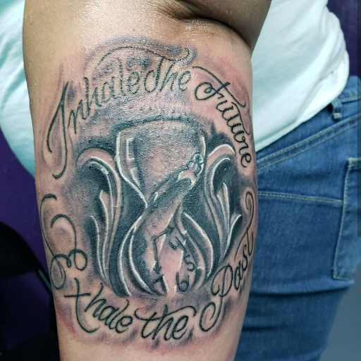 Explore 222 tattoo ideas, creative tattoo ideas in Houston, available at Houston Vice Tattoo Studio