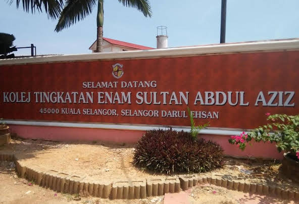Sultan 6 abdul aziz kolej tingkatan Senarai Kolej