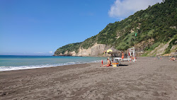 Foto von Praia do Fogo und die siedlung