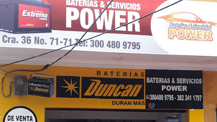 Baterias y servicios power