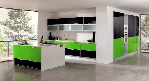 Modern integrated kitchens