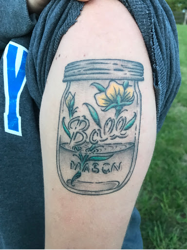 Explore color tattoo sleeve ideas, creative tattoo ideas in Campbellsville, available at Green River Tattoo Company