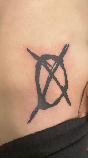 Explore wrist cross tattoo ideas, creative tattoo ideas in Fort Worth, available at Twisted Ink