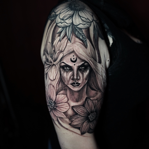 Explore tattoo ideas for men chest, creative tattoo ideas in North Brunswick, available at Orpheus Tattoo Studio