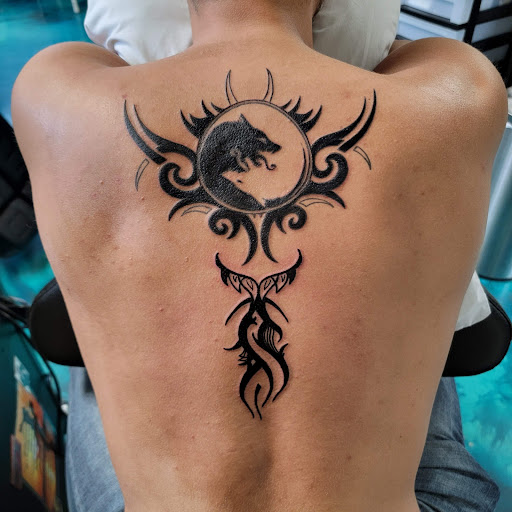 Explore ankle flower tattoo ideas, creative tattoo ideas in Traverse City, available at Pinups & Needles