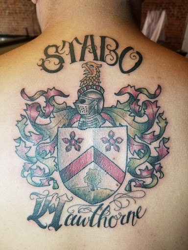 Explore tattoo back ideas, creative tattoo ideas in Jonesboro, available at Black Arrow Tattoo