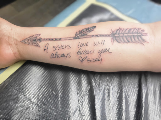 Explore qr code tattoo ideas, creative tattoo ideas in New Hampton, available at Ink, Metal & Gems by Leanne