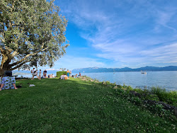 Plage du Pelican'in fotoğrafı düz bir kıyı şeridi ile birlikte
