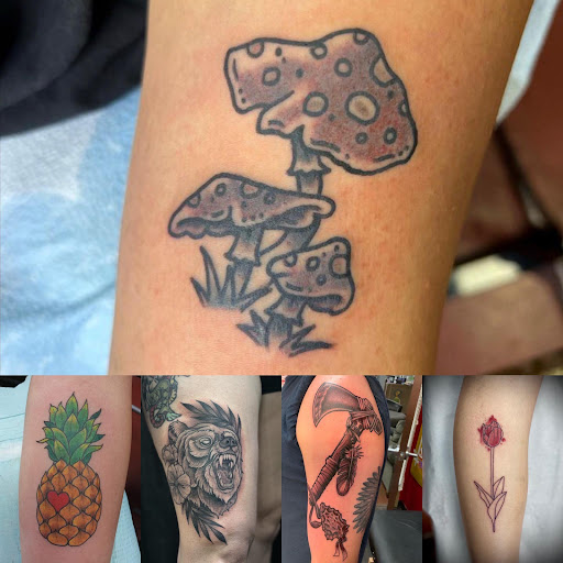 Explore two word tattoo ideas, creative tattoo ideas in Birmingham, available at Classic 13 Tattoo