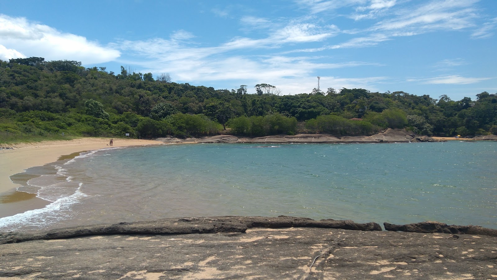 Foto van Drie stranden van Guarapari met hoog niveau van netheid