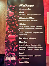 Menu / carte de Bistro Timorossi à Ingelheim am Rhein