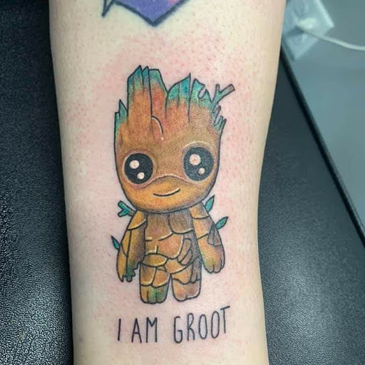 Explore broly tattoo ideas, creative tattoo ideas in Kewanee, available at Splat Ink tattoos and piercings
