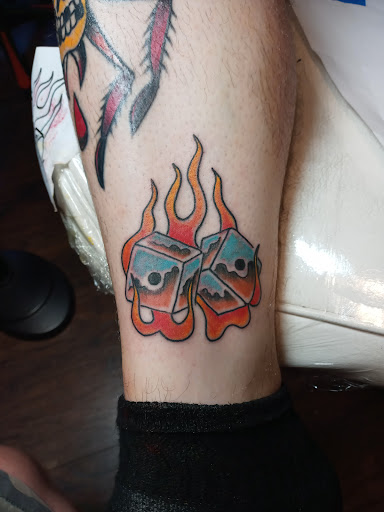 Explore mens neck tattoos ideas, creative tattoo ideas in Seattle, available at Good Times Tattoo