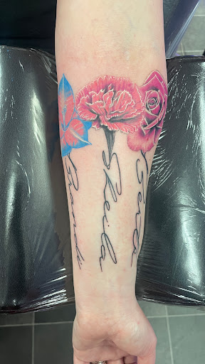 Explore cover up tattoo ideas for ladies, creative tattoo ideas in Richmond, available at Captured Moment Tattoos